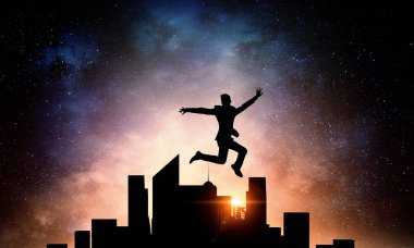 Aktif yaşam pozisyon. Karışık teknik