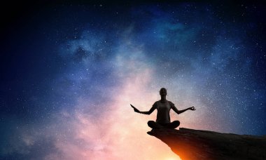 Yoga fiziksel ve ruhsal tedavi olarak. Karışık teknik