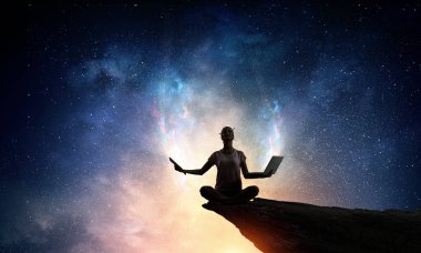 Yoga fiziksel ve ruhsal tedavi olarak. Karışık teknik