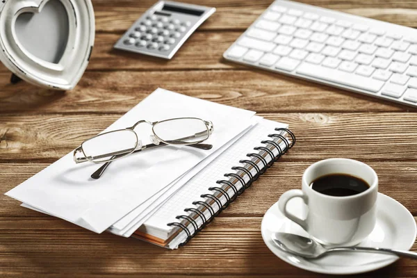 Business Stillleben Konzept. Gemischte Medien — Stockfoto