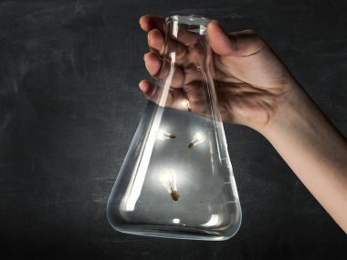 Bilim Araştırma ve test. Karışık teknik