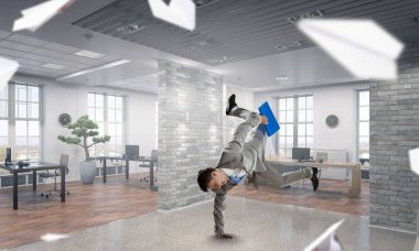 Hip Hop işadamı. Karışık teknik