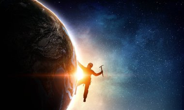 Aşırı Tırmanma onun adrenalindir. Karışık teknik