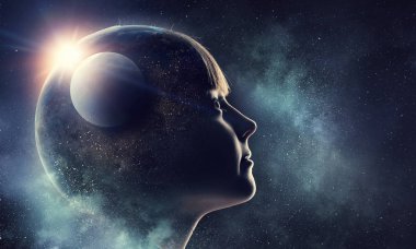 Bu büyük dünya keşfetmek. Karışık teknik