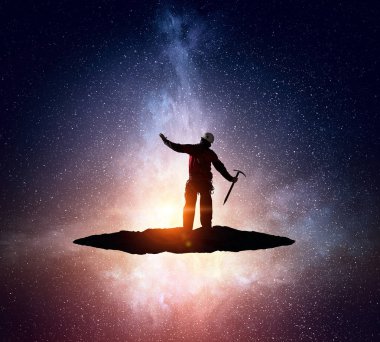 Aşırı Tırmanma onun adrenalindir. Karışık teknik