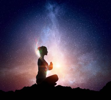 Yoga fiziksel ve ruhsal tedavi olarak. Karışık teknik