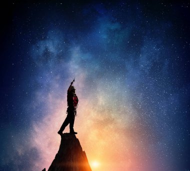 Aşırı Tırmanma onun adrenalindir. Karışık teknik