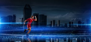 Hiç kaçmayı kes. Karışık teknik