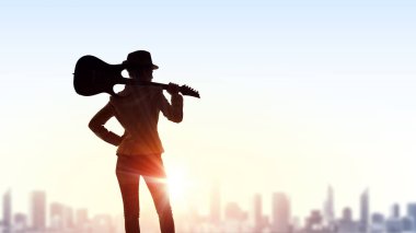 Onun yaşam tarzı müziktir. Karışık teknik