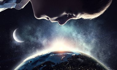 Bu büyük dünya keşfetmek. Karışık teknik