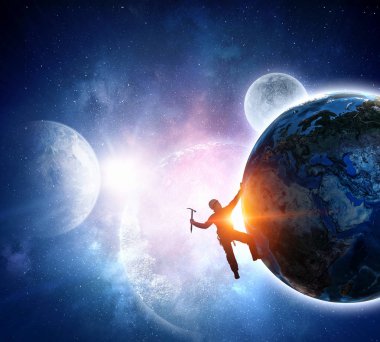 Aşırı Tırmanma onun adrenalindir. Karışık teknik