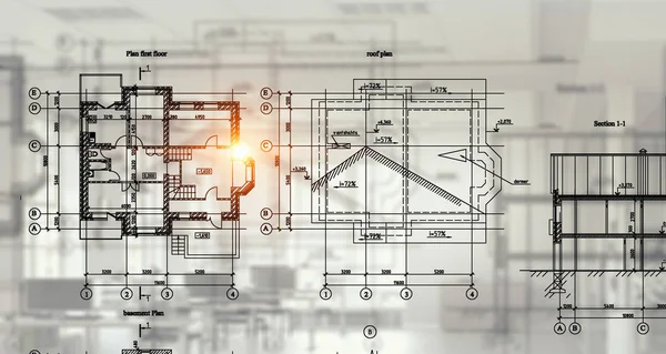 Tecnologías innovadoras para las industrias. Medios mixtos —  Fotos de Stock