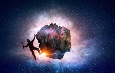 Aşırı Tırmanma onun adrenalindir. Karışık teknik