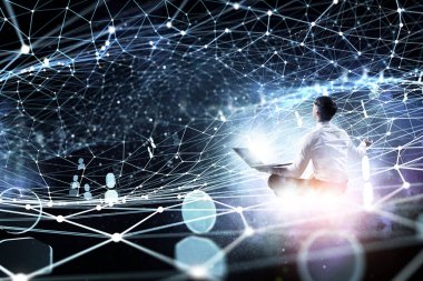 Onun Merkezi bulgudur. Karışık teknik