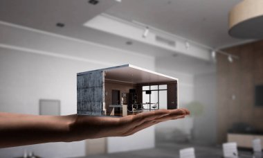 İç senin hayalini gerçekleştirmek. Karışık teknik