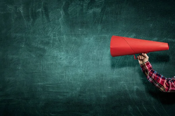 Machen Sie Ihre Ankündigung. Gemischte Medien — Stockfoto