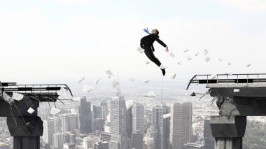 Bu meydan kadar cesur. Karışık teknik