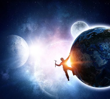 Aşırı Tırmanma onun adrenalindir. Karışık teknik