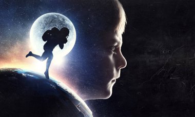 Rüya ufaklık. Karışık teknik