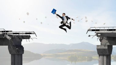 Bu meydan kadar cesur. Karışık teknik