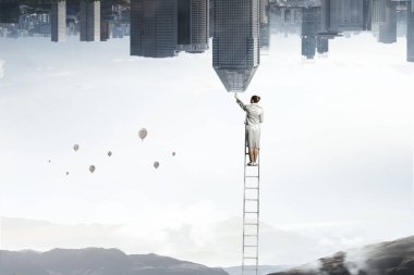 Her zaman başka bir tarafı var. Karışık teknik