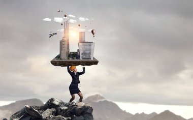 Bu proje onu elimize geçer. Karışık teknik