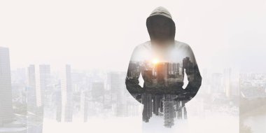 Şehrin suçlu. Karışık teknik