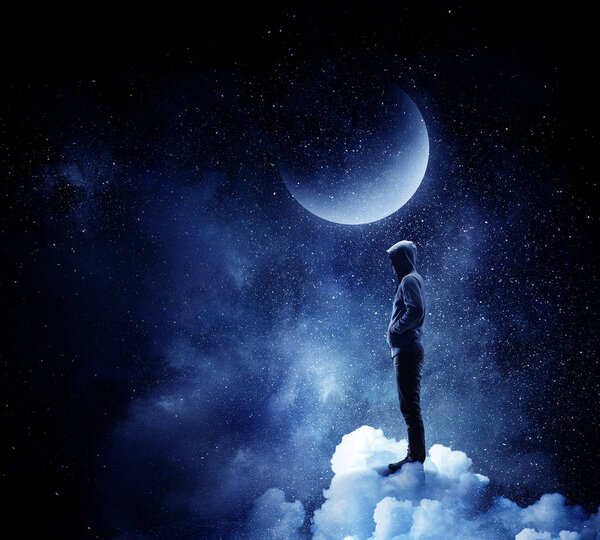 Жуткий преступник. Смешанные медиа
