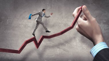 Başarı kadar yükseliyor. Karışık teknik