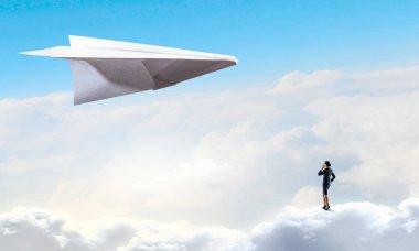 Bu duyguyu özgürlük. Karışık teknik