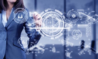 İşkadını beraberlik diyagramları. Karışık teknik