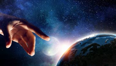 Dünya yaratma fikri. Karışık teknik