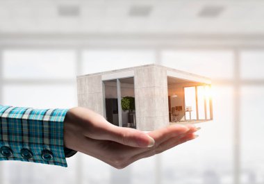 Bu tasarım kişiliği vardır. Karışık teknik