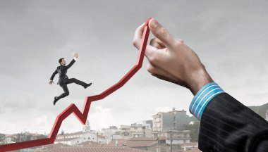 Başarı kadar yükseliyor. Karışık teknik