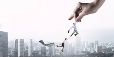 El güç ve kontrol. Karışık teknik