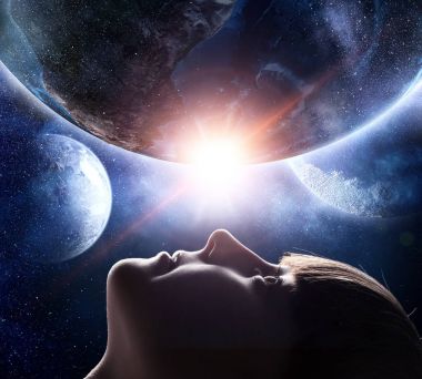 Bu büyük dünya keşfetmek. Karışık teknik