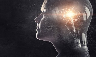 Sha parlak zekaya sahip. Karışık teknik