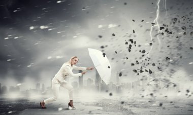 Bu meydan kadar güçlü. Karışık teknik