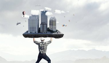 Bu proje onun elimize geçer. Karışık teknik