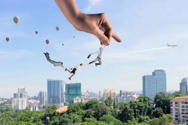 El güç ve kontrol. Karışık teknik