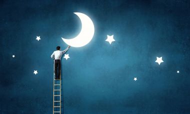 Ay almak erkekler. Karışık teknik