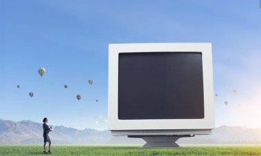 Televizyon bağımlılığı sorunu. Karışık teknik