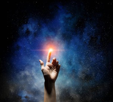 Bir şey benzersiz oluştururken. Karışık teknik