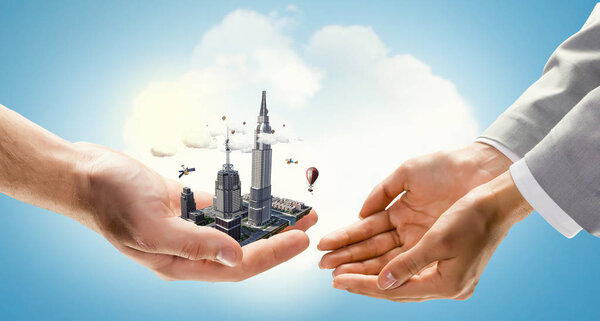 My new development project . Mixed media