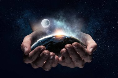 Gezegenimizin bakım ve sevgi ihtiyacı var. Karışık teknik