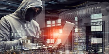 Ağ güvenliği ve gizlilik suç. Karma ortam. Karışık teknik