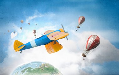 Bizim benzersiz dünya. Karışık teknik