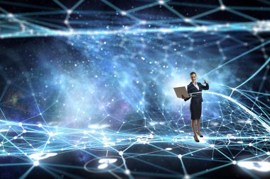 Internet alanı sörf. Karışık teknik