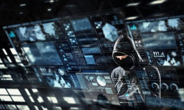 Ağ güvenliği ve gizlilik suç. Karma ortam. Karışık teknik