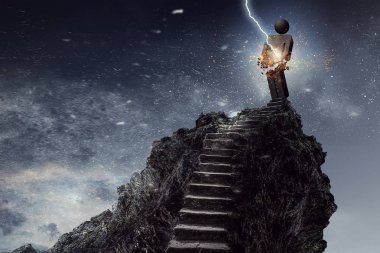 Üst alma. Karışık teknik